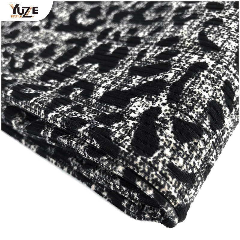 YZK-010055-1 DTY 3*2 RIB 2-SIDE Kefe Print