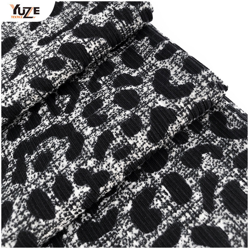 YZK-010055-1 DTY 3*2 RIB 2-SIDE Kefe Print