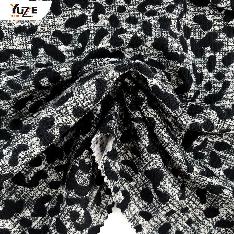 YZK-010055-1 DTY 3*2 RIB 2-SIDE Kefe Print