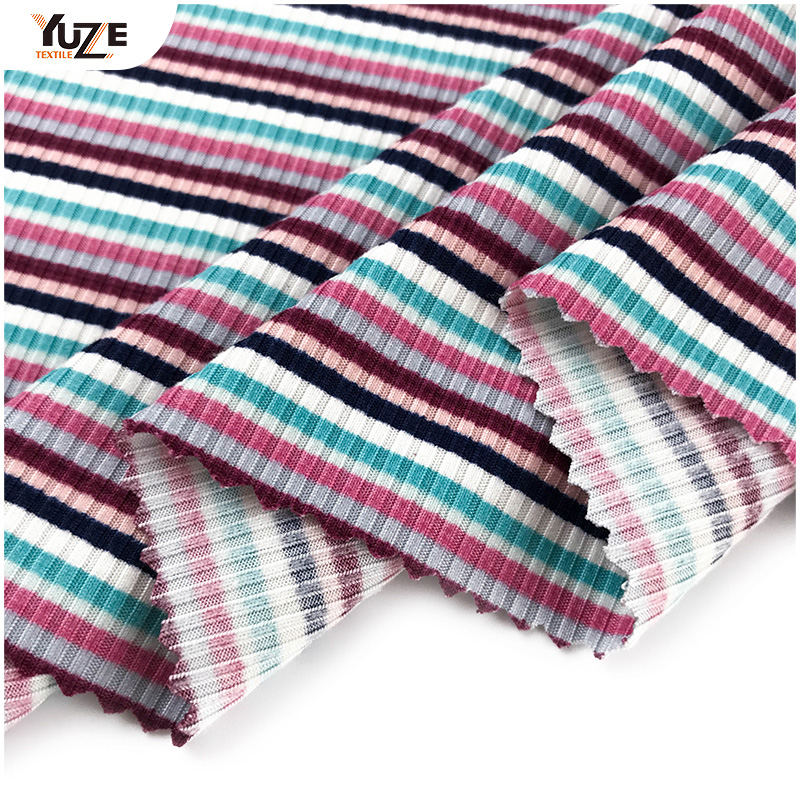 YZK-010055-11 DTY 3*2 RIB 2-SIDE Kefe Print