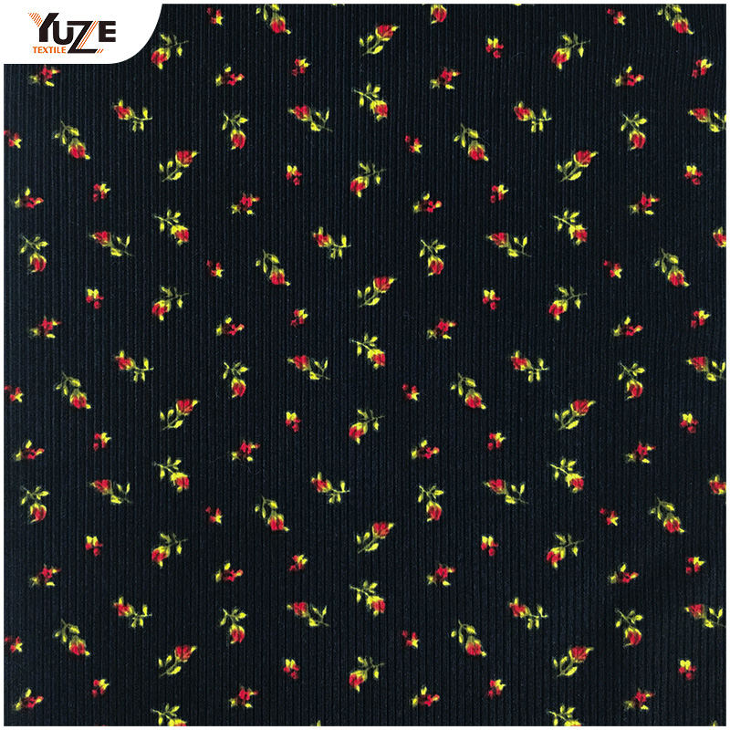 YZK-010055-4 DTY 3*2 RIB 2-SIDE Kefe Print