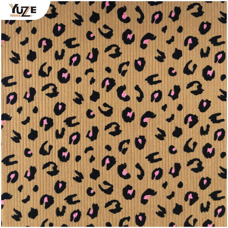 YZK-010055-8 DTY 3*2 RIB 2-SIDE Kefe Print