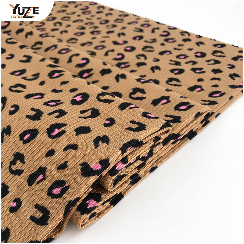YZK-010055-8 DTY 3*2 RIB 2-SIDE Kefe Print