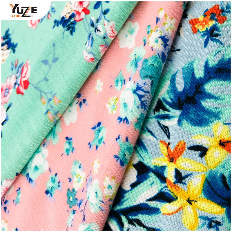 YZGTP-ES1018-2 Rayon Jersey Spandex nyomtatás