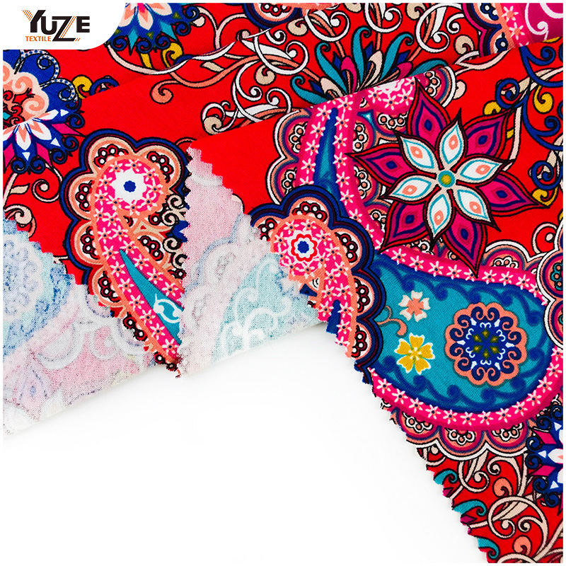 YZMY-170715 Rayon OE Spandex nyomtatás