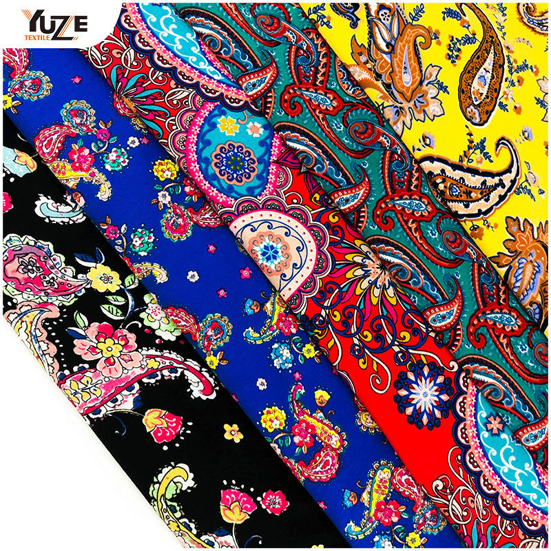 YZMY-170715 Rayon OE Spandex nyomtatás