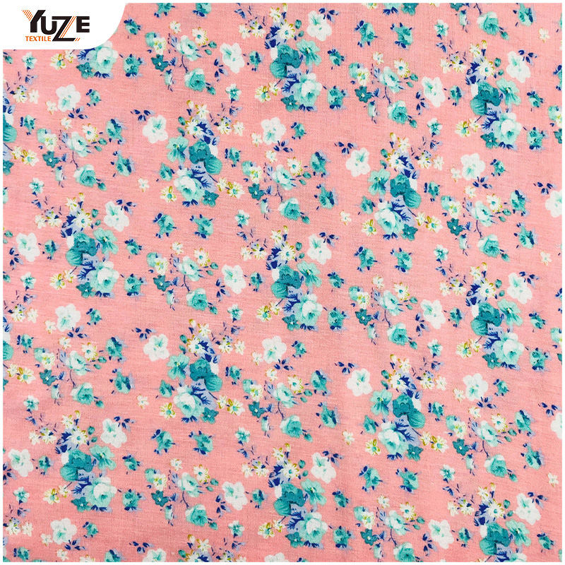 YZS15-413 Rayon Jersey Spandex nyomtatás