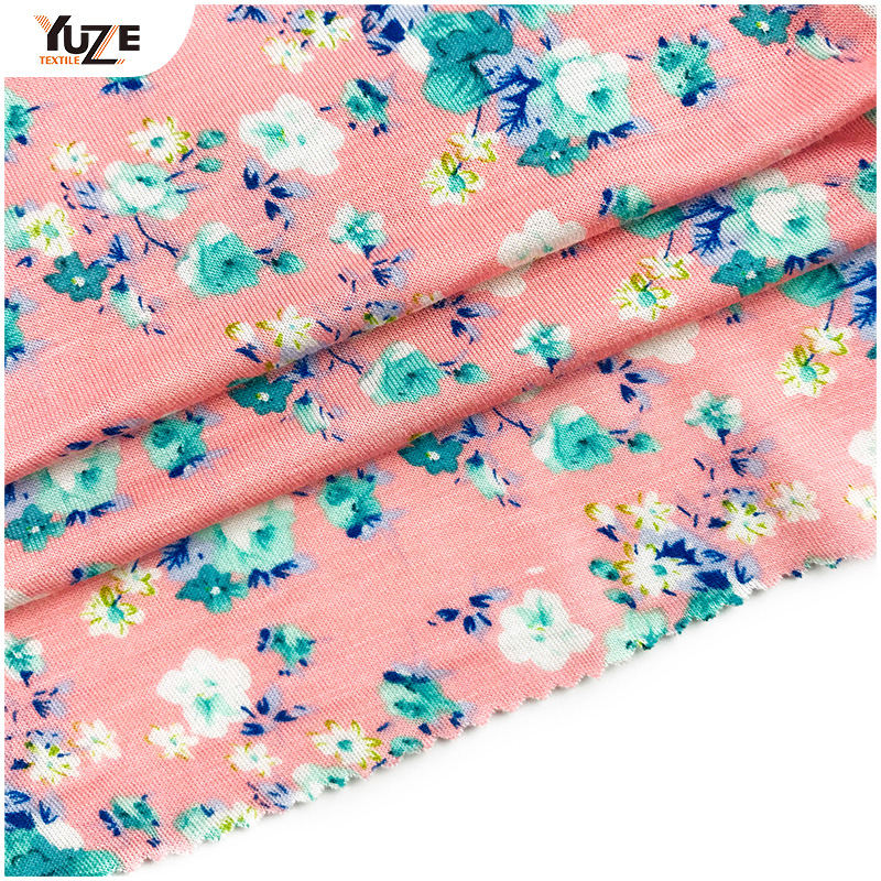 YZS15-413 Rayon Jersey Spandex nyomtatás