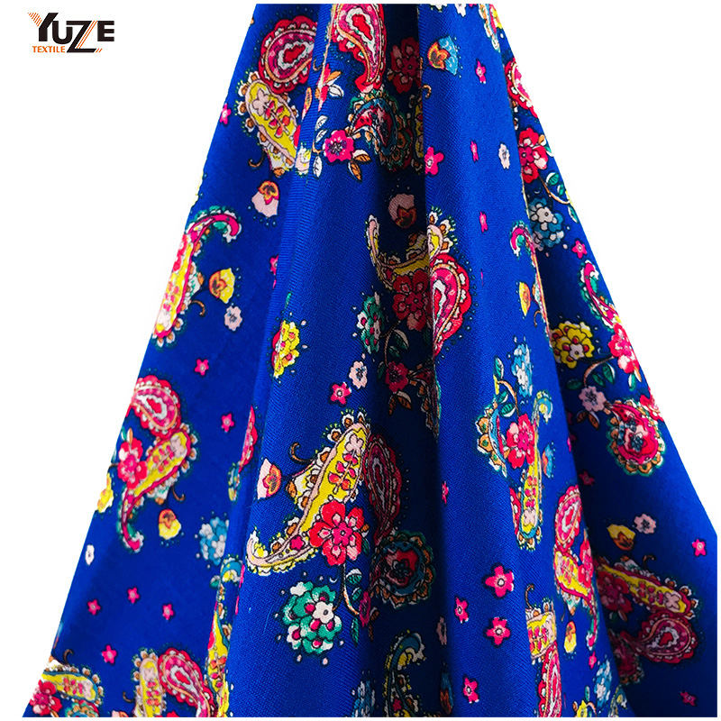 YZS16-319 Rayon OE spandex nyomtatás