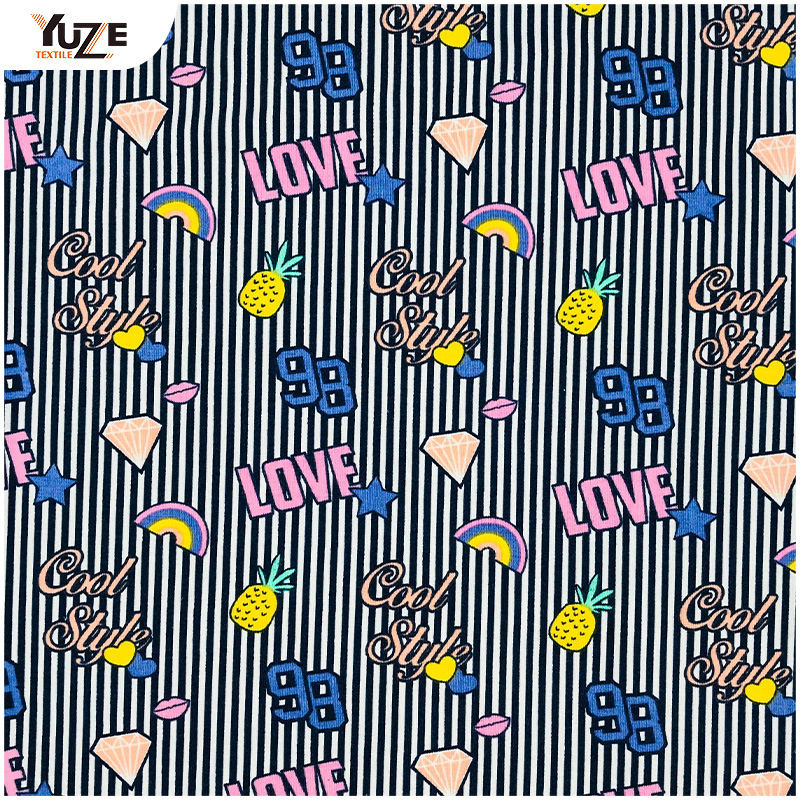 YZS18-268 Poly SPUN Jersey nyomtatás