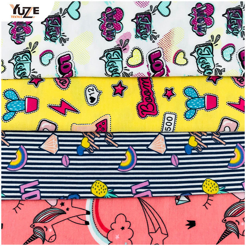 YZS18-273 Poly SPUN Jersey nyomtatás