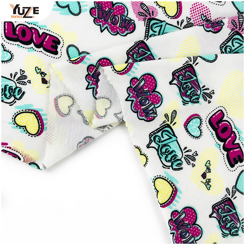 YZS18-273 Poly SPUN Jersey nyomtatás