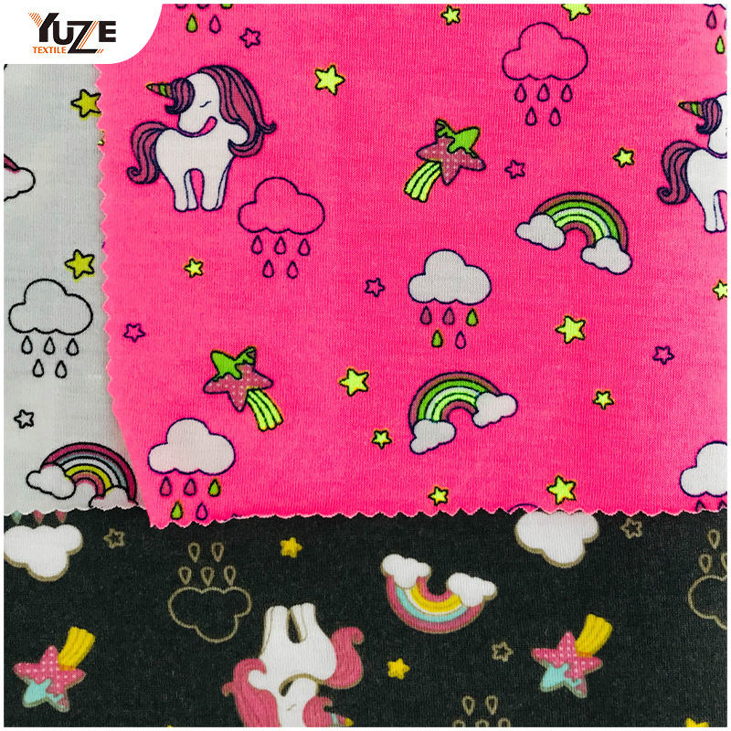 YZS20-726-3 Poly SPUN Spandex nyomtatás