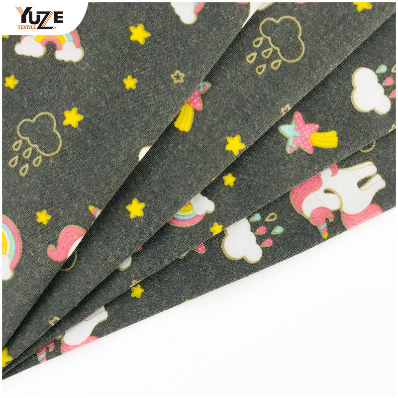 YZS20-726-3 Poly SPUN Spandex nyomtatás