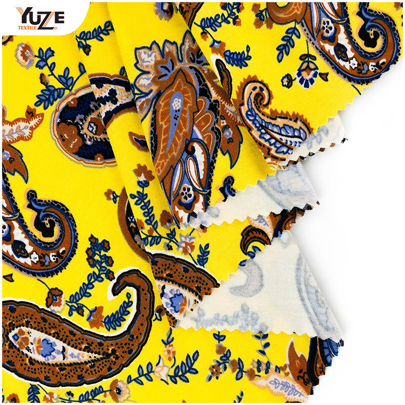 YZS21-125-2 Rayon OE spandex nyomtatás