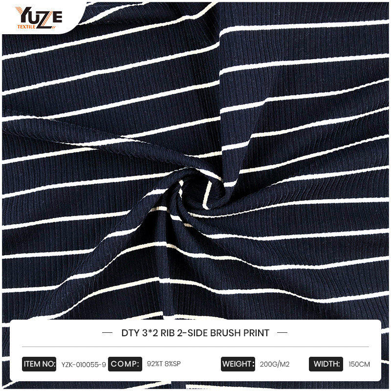 YZK-010055-9 DTY 3*2 RIB 2-SIDE ESHE nyomtatás