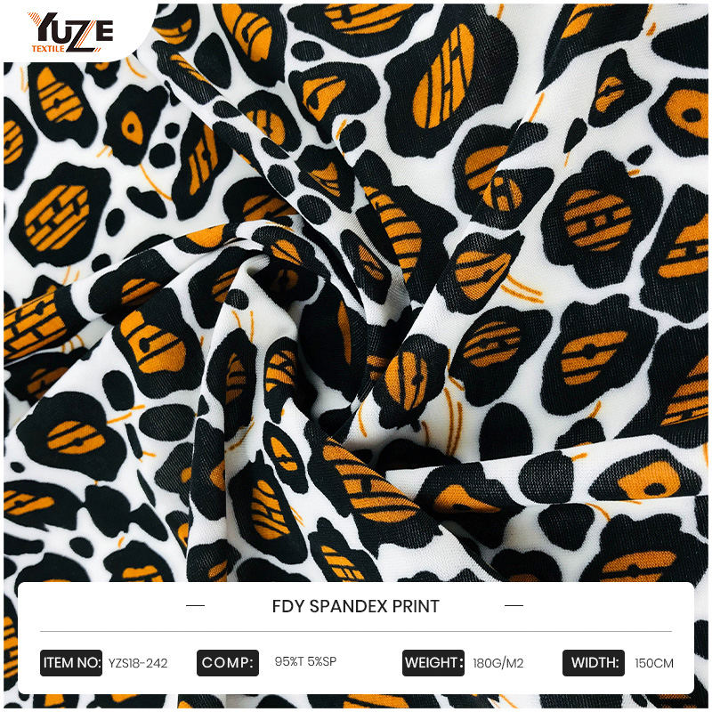 YZS18-242 FDY Spandex nyomtatás