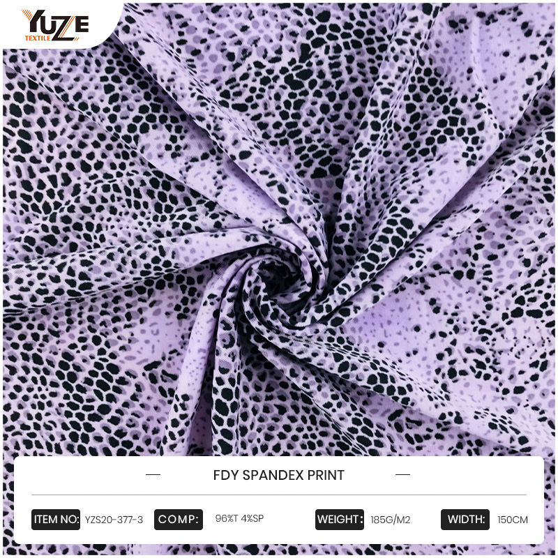 YZS20-377-3 FDY Spandex nyomtatás