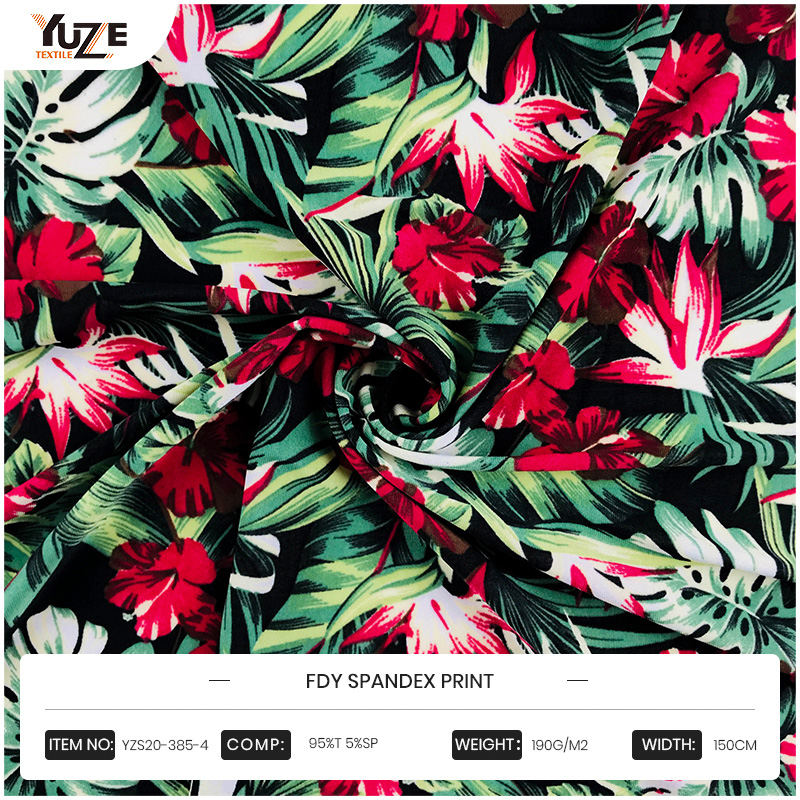 YZS20-385-4 FDY Spandex nyomtatás
