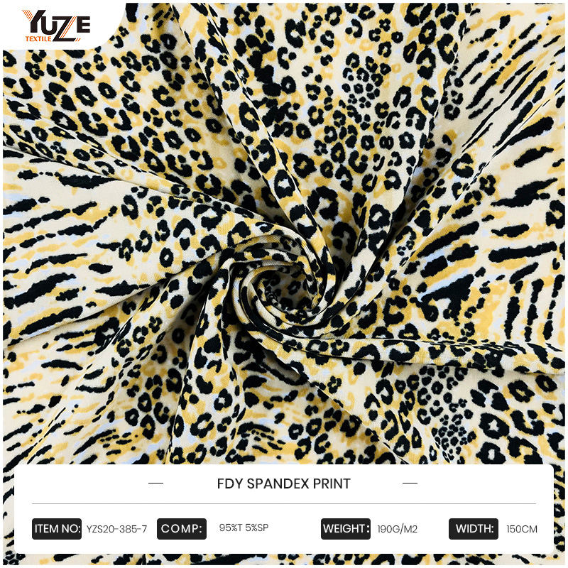 YZS20-385-7 FDY Spandex nyomtatás