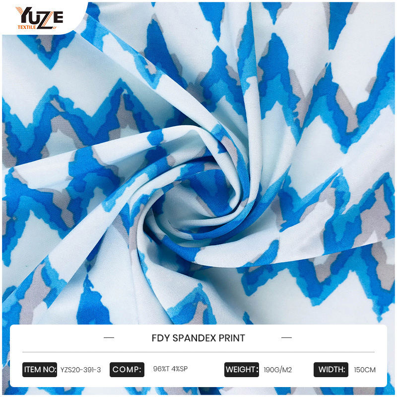 YZS20-391-3 FDY Spandex nyomtatás