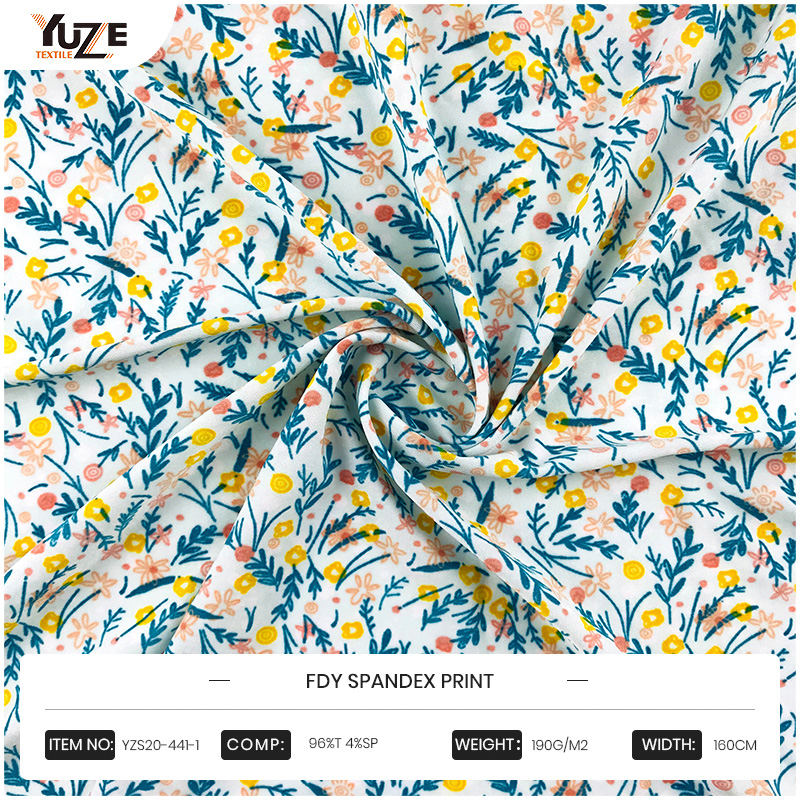 YZS20-441-1 FDY Spandex nyomtatás