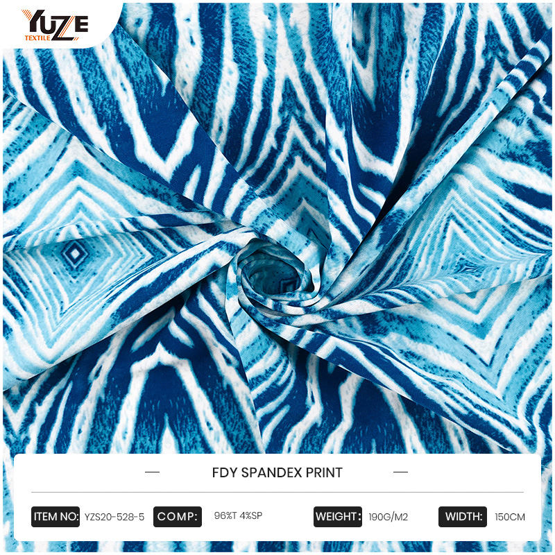 YZS20-528-5 FDY Spandex nyomtatás