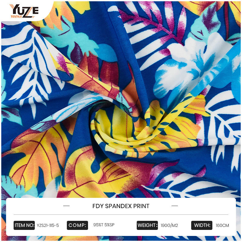 YZS21-115-5 FDY Spandex nyomtatás