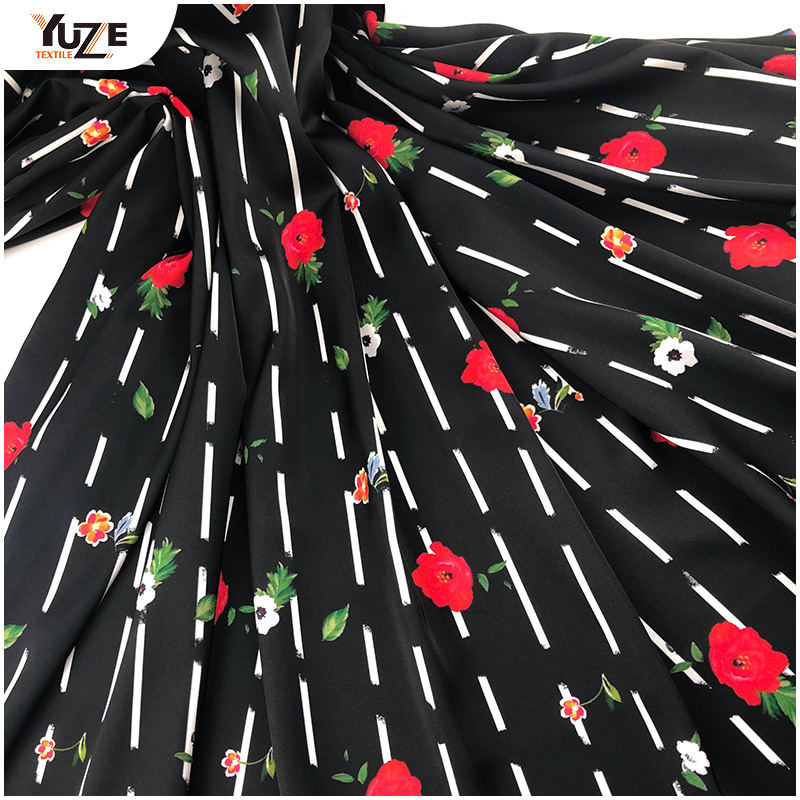 YZW-010636-15 Armani szatén digitális nyomtatás