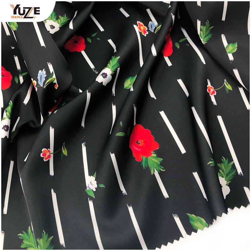 YZW-010636-15 Armani szatén digitális nyomtatás