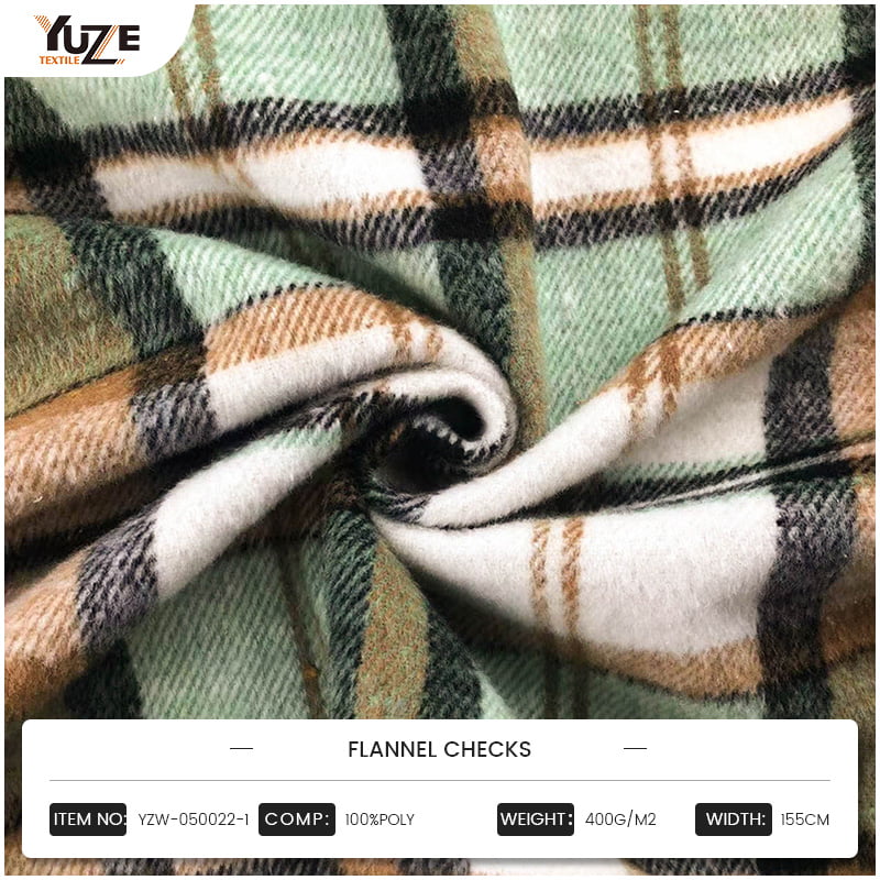 YZW-050022-1 flanel-ellenőrzések