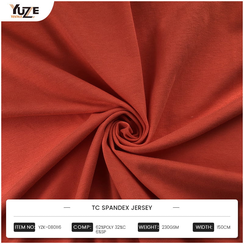 YZK-080116 TC Spandex Jersey