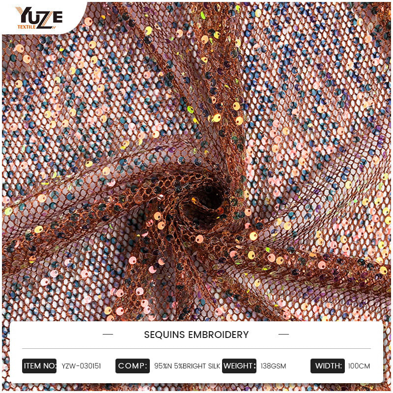 YZW-030151 flitteres hímzés