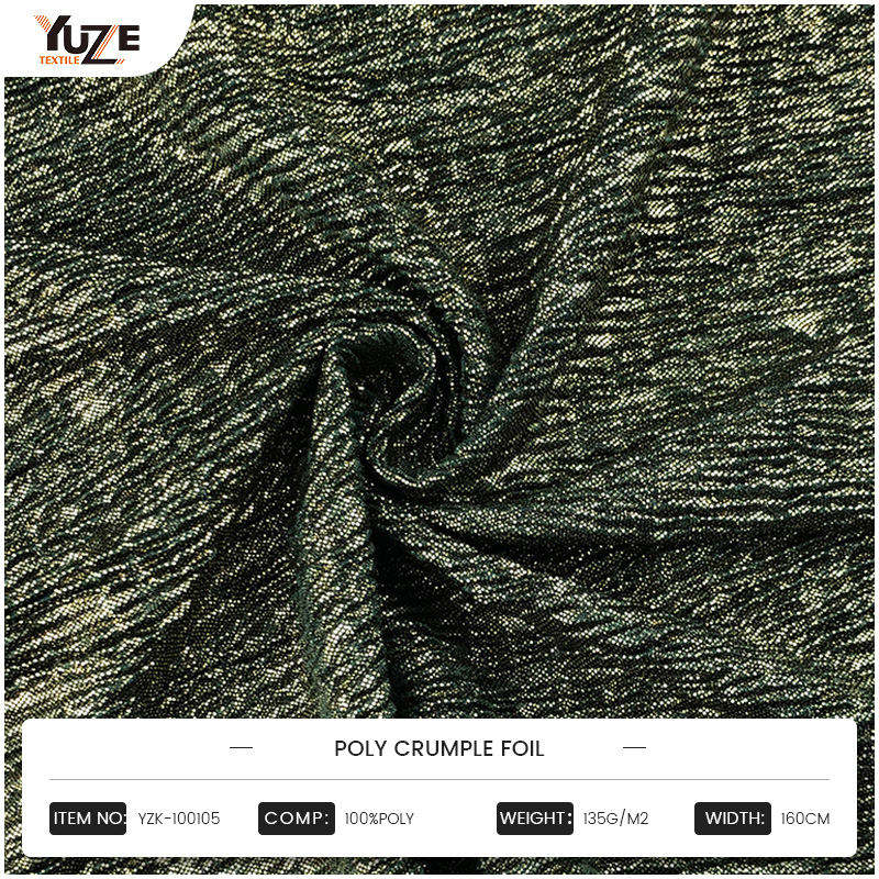 YZK-100105 Poly Crumple fólia